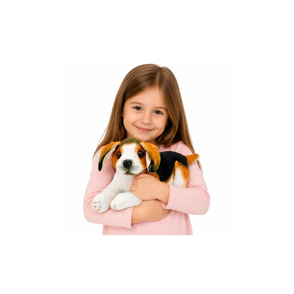 Pluszowy Piesek Beagle Przytulanka Maskotka Pluszak Pies Miękki 25 cm