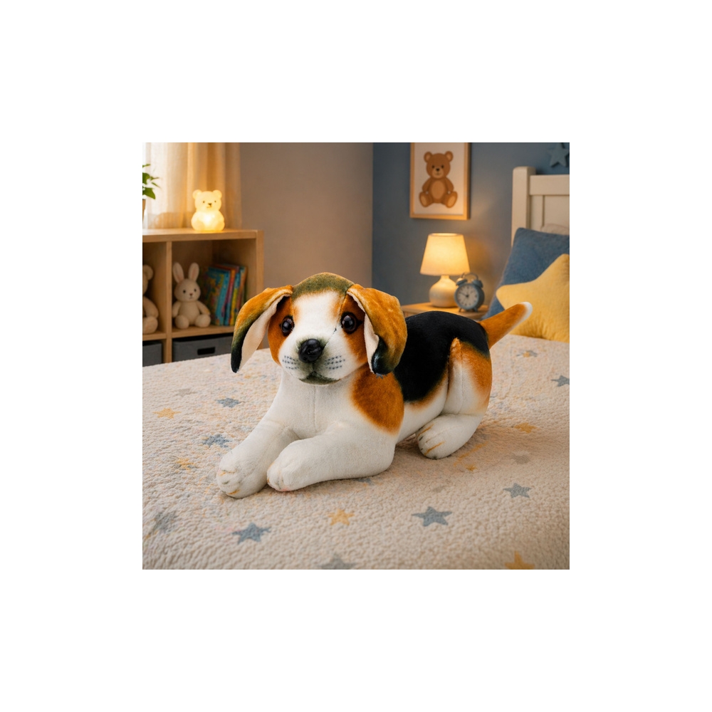 Pluszowy Piesek Beagle Przytulanka Maskotka Pluszak Pies Miękki 25 cm