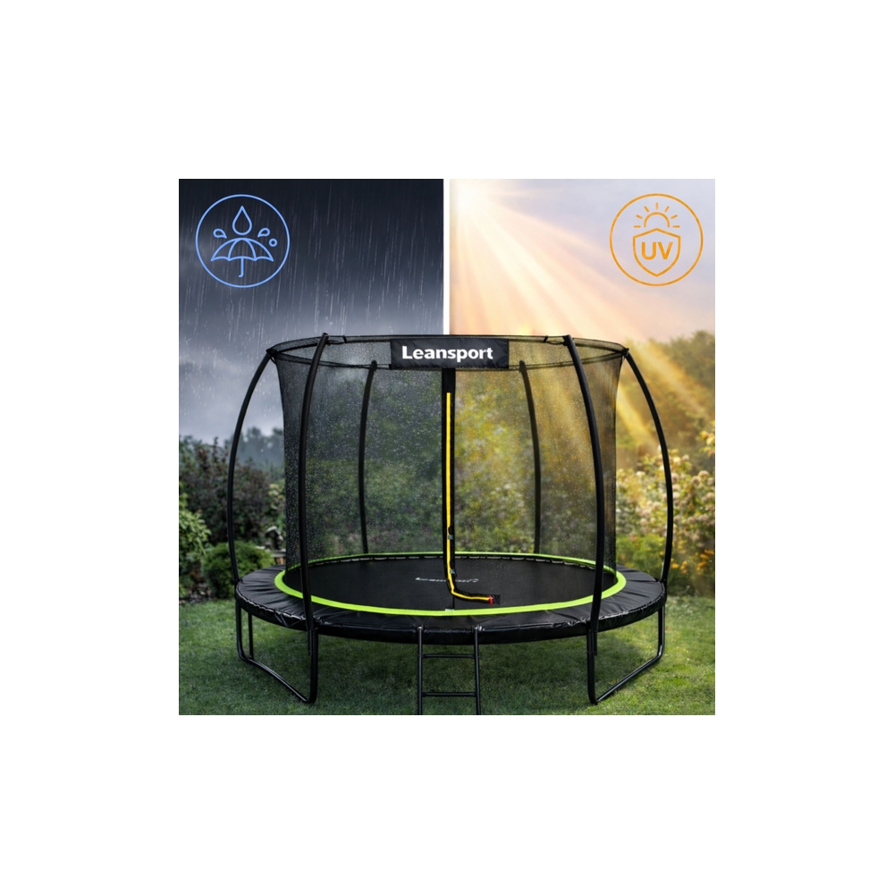 Osłona Sprężyn Do Trampoliny LEAN SPRING PAD Czarna 180-183CM 6FT