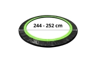 Osłona Sprężyn Do Trampoliny LEAN SPRING PAD Czarna 244-252 CM 8FT