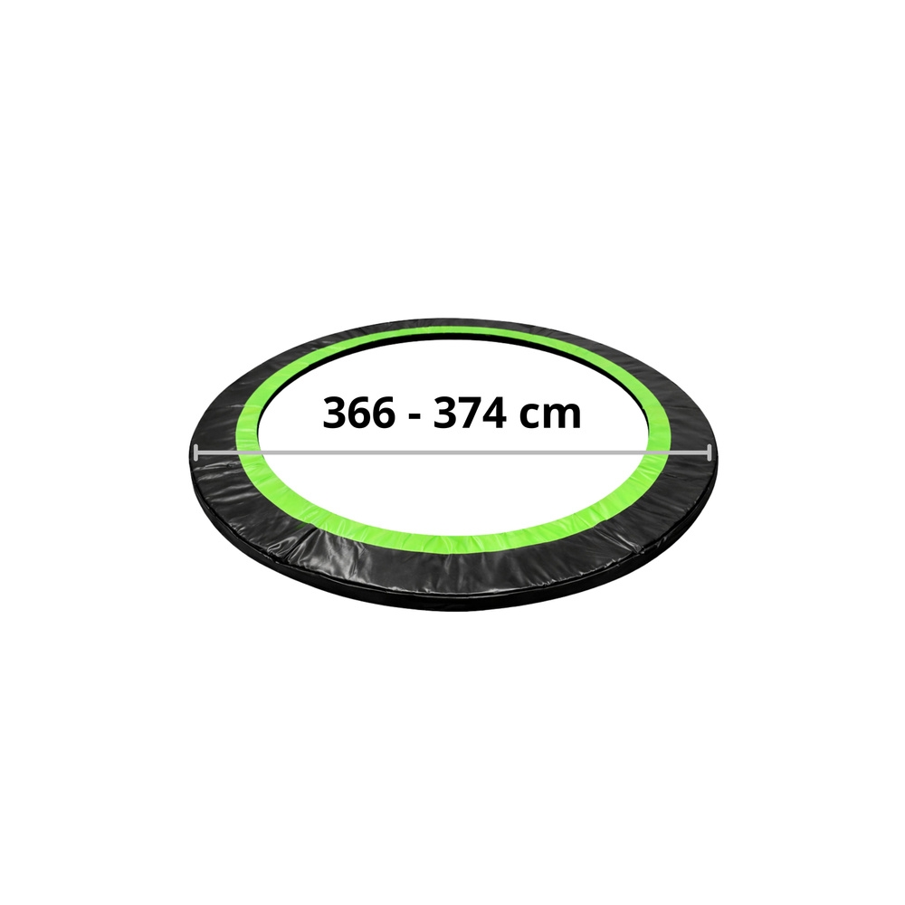 Osłona Sprężyn Do Trampoliny LEAN SPRING PAD Czarna 360-376 CM 12FT