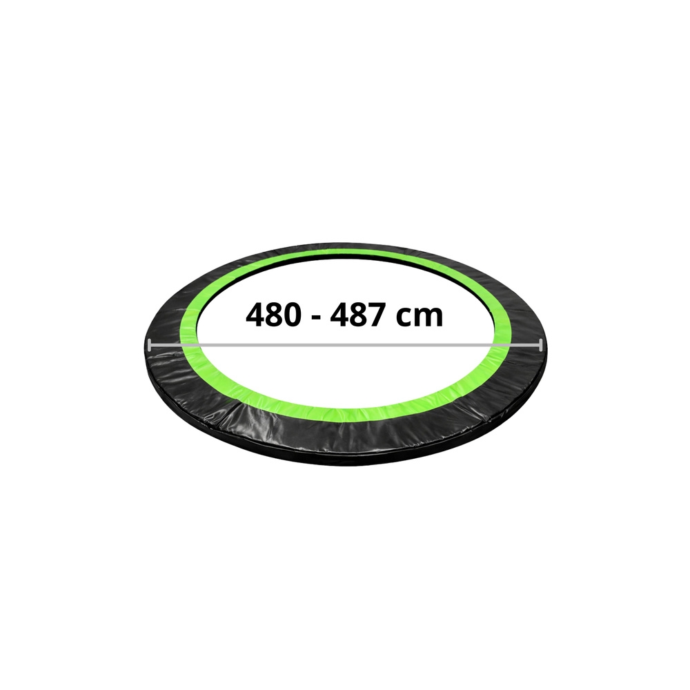 Osłona Sprężyn Do Trampoliny LEAN SPRING PAD Czarna 480-487 CM 16FT