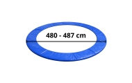 Osłona Sprężyn Do Trampoliny LEAN SPRING PAD Niebieska 480-487 CM 16FT