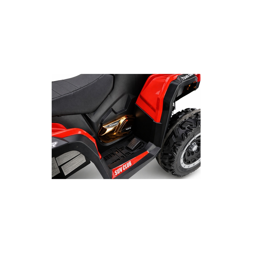 Elektrinis keturratis XW-08 4x4 45 W, Red-Elektromobiliai vaikams, Keturračiai ir bagiai-e-vaikas