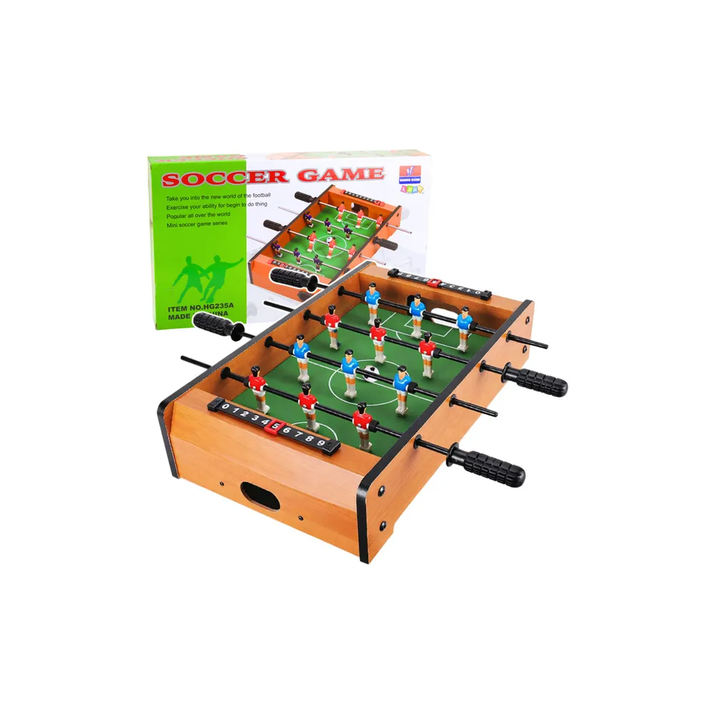 Gra Zręcznościowa Sportowa Piłkarzyki Stołowe Dla Dzieci Stół 51 x 31 cm