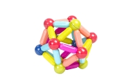 Zestaw Klocki Magnetyczne Konstrukcyjne W Pudełku Patyczki 3D 166 el.