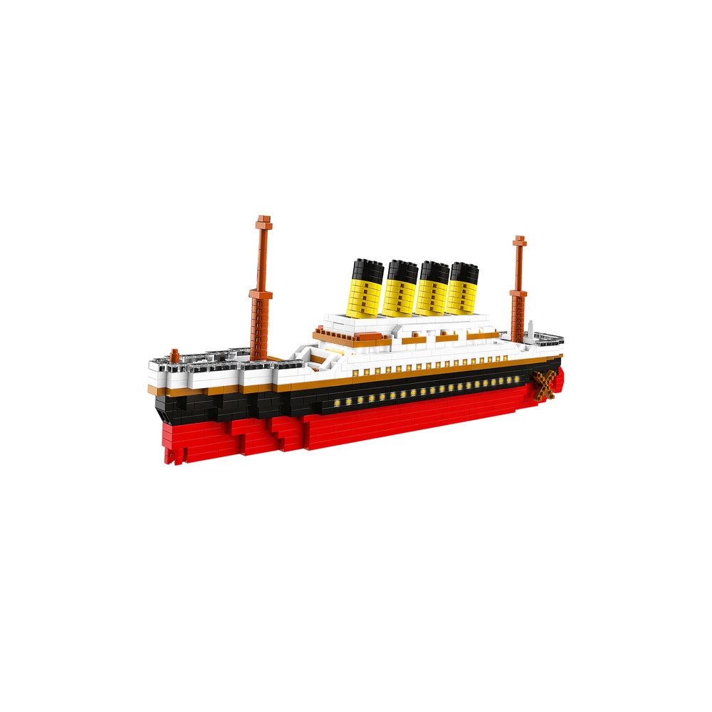 Konstruktorius Titanikas didelis modelis, 60 cm, 3327 elementai-Žaislai, Konstruktoriai, Lego, statybiniai blokai-e-vaikas