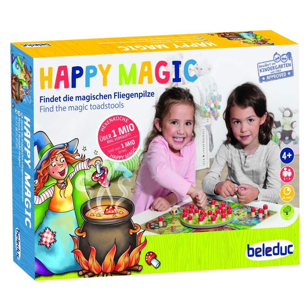 Atnaujinta Beleduc lavinamoji priemonė - stalo žaidimas Linksmoji magija (22700)