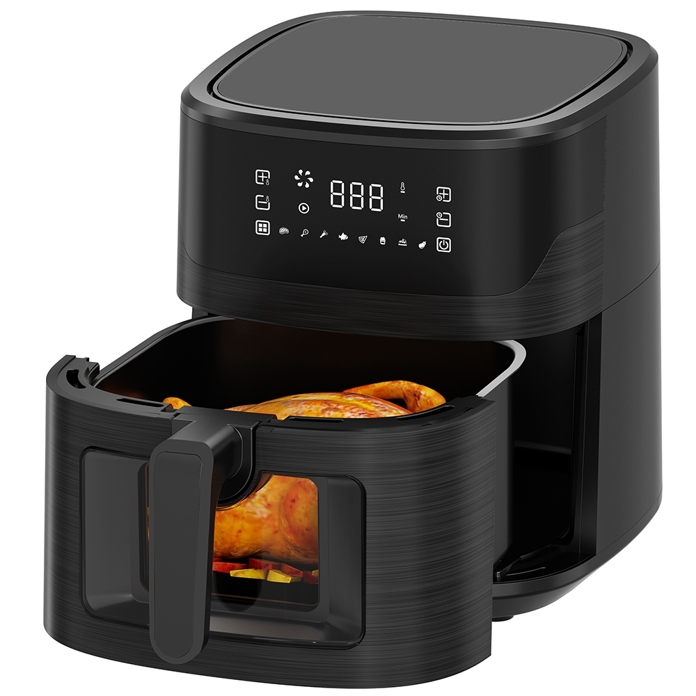 Karšto oro gruzdintuvė MalTec AirFryer 1800 W, 7 lb-Namai, laisvalaikis, turizmas, Virtuvei-e-vaikas