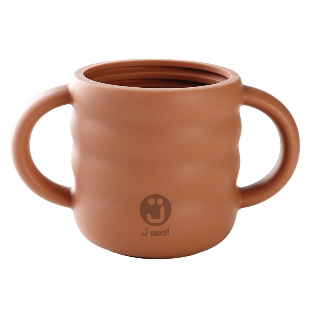 Silikoninis puodelis „My home cup“ 160 ml., karamelė-Maitinimui, Indai, įrankiai, gertuvės, Puodeliai, gertuvės-e-vaikas