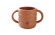 Silikoninis puodelis „My home cup“ 160 ml., karamelė-Maitinimui, Indai, įrankiai, gertuvės, Puodeliai, gertuvės-e-vaikas