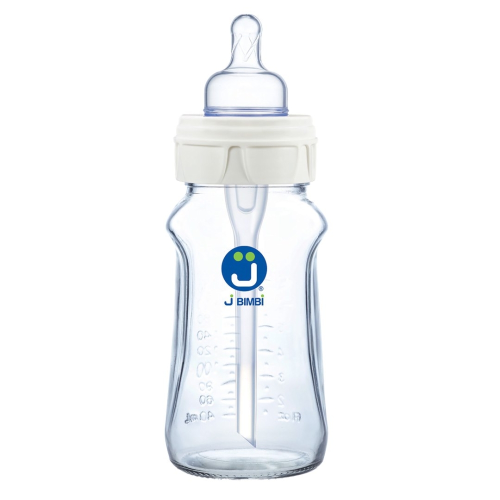 Anti-colic glass feeding bottle Super 260ml