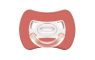2-pack. Smart pacifiers Glee 16m+ rose-brick
