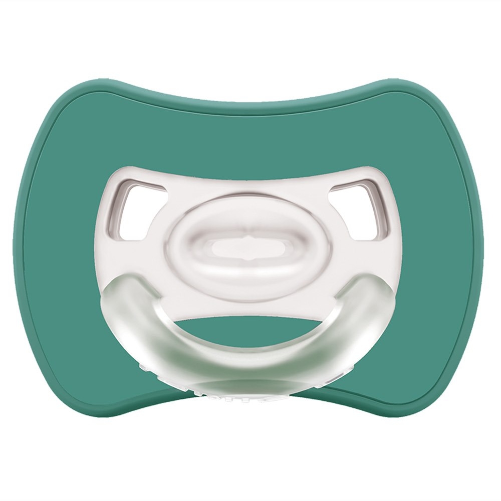 2-pack. Smart pacifiers Glee 0-2m mint-turquoise