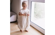 Sleeping bag with legs muslin 0,5 TOG Malaga 2-4y vanilla