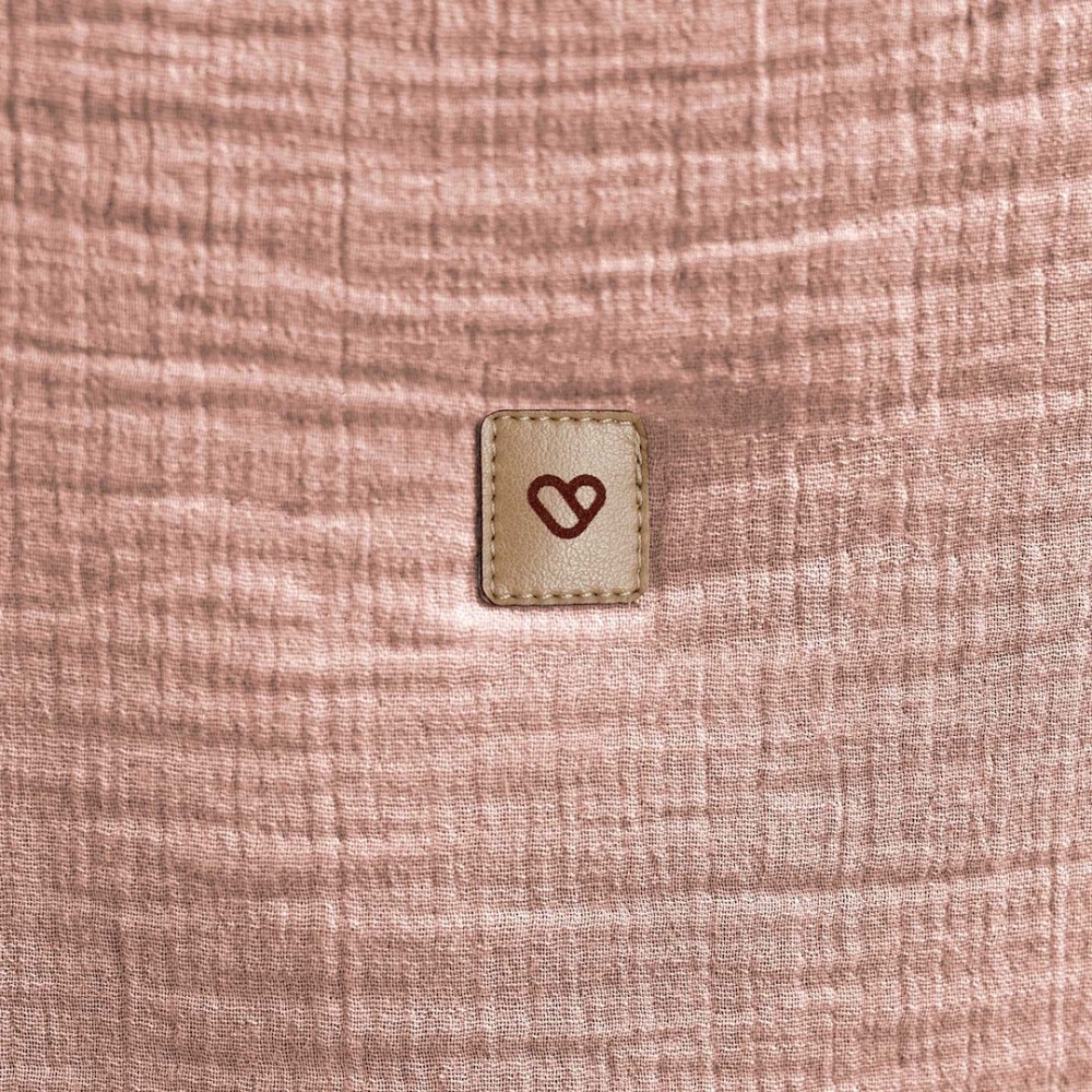 Sleeping bag with legs muslin 0,5 TOG Malaga 2-4y baby pink