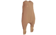 Sleeping bag with legs muslin 0,5 TOG Malaga 1-2y toffee