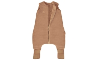 Sleeping bag with legs muslin 0,5 TOG Malaga 1-2y toffee