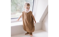 Miegmaišis su kojomis iš muslino, 0,5 TOG, „Malaga“, 1–2 m., karamelės spalvos-Miegui, Vokeliai, miegmaišiukai-e-vaikas