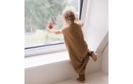 Sleeping bag with legs muslin 0,5 TOG Malaga 1-2y toffee