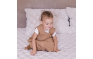 Sleeping bag with legs muslin 0,5 TOG Malaga 1-2y toffee
