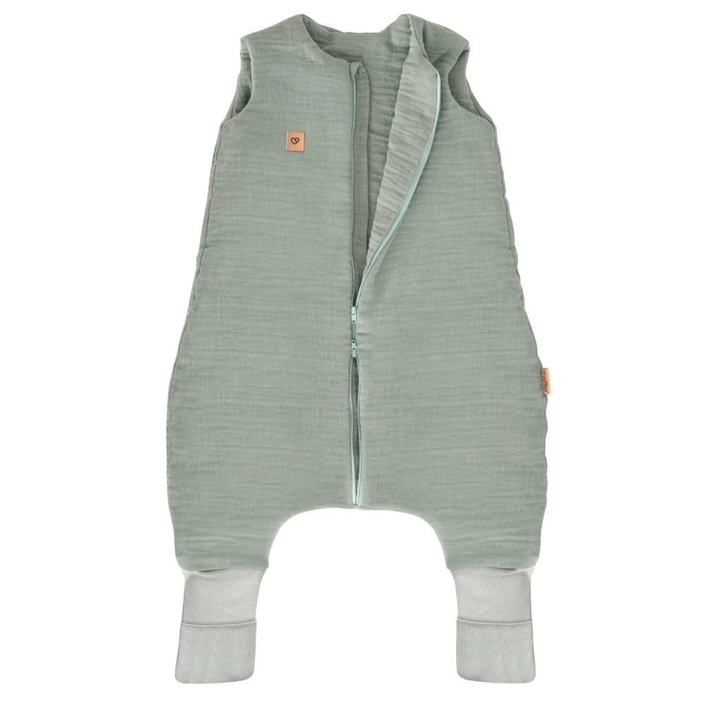Sleeping bag with legs muslin 1,5 TOG Malaga 2-4y mint
