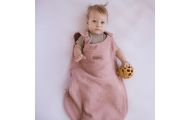 Sleeping bag muslin 1,5 TOG Malaga 0-6m baby pink