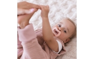 Sleeping bag with legs muslin 1,5 TOG Malaga 1-2y baby pink