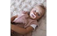 Sleeping bag with legs muslin 1,5 TOG Malaga 1-2y baby pink