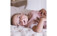 Sleeping bag with legs muslin 1,5 TOG Malaga 1-2y baby pink