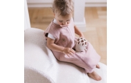 Sleeping bag with legs muslin 1,5 TOG Malaga 1-2y baby pink
