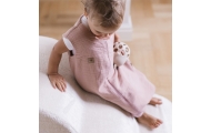 Sleeping bag with legs muslin 1,5 TOG Malaga 1-2y baby pink
