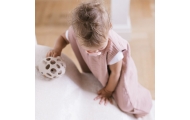 Sleeping bag with legs muslin 1,5 TOG Malaga 1-2y baby pink