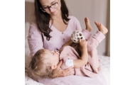 Sleeping bag with legs muslin 1,5 TOG Malaga 1-2y baby pink