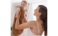 Sleeping bag muslin 1,5 TOG Malaga 0-6m toffee