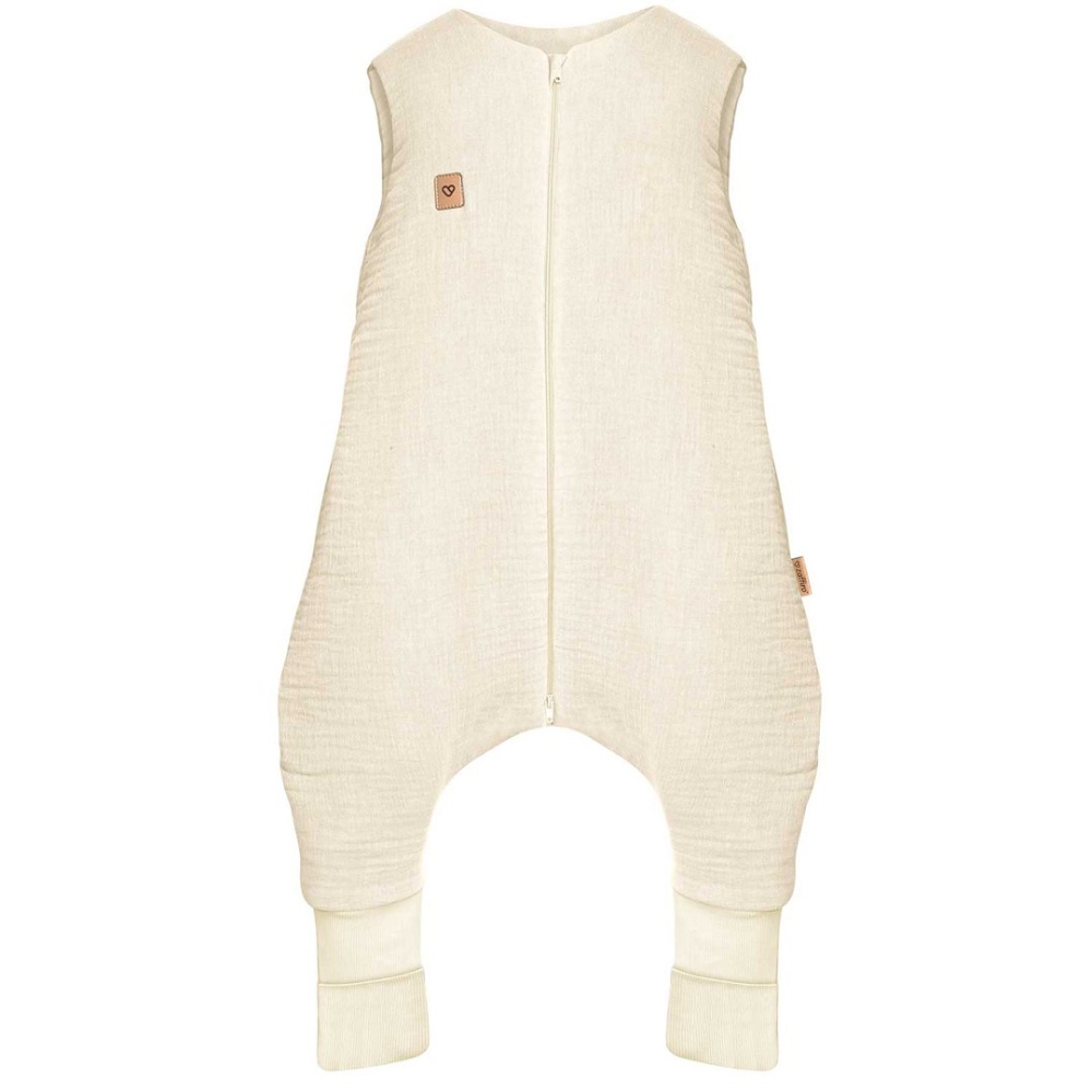 Sleeping bag with legs muslin 2,5 TOG Malaga 1-2y vanilla