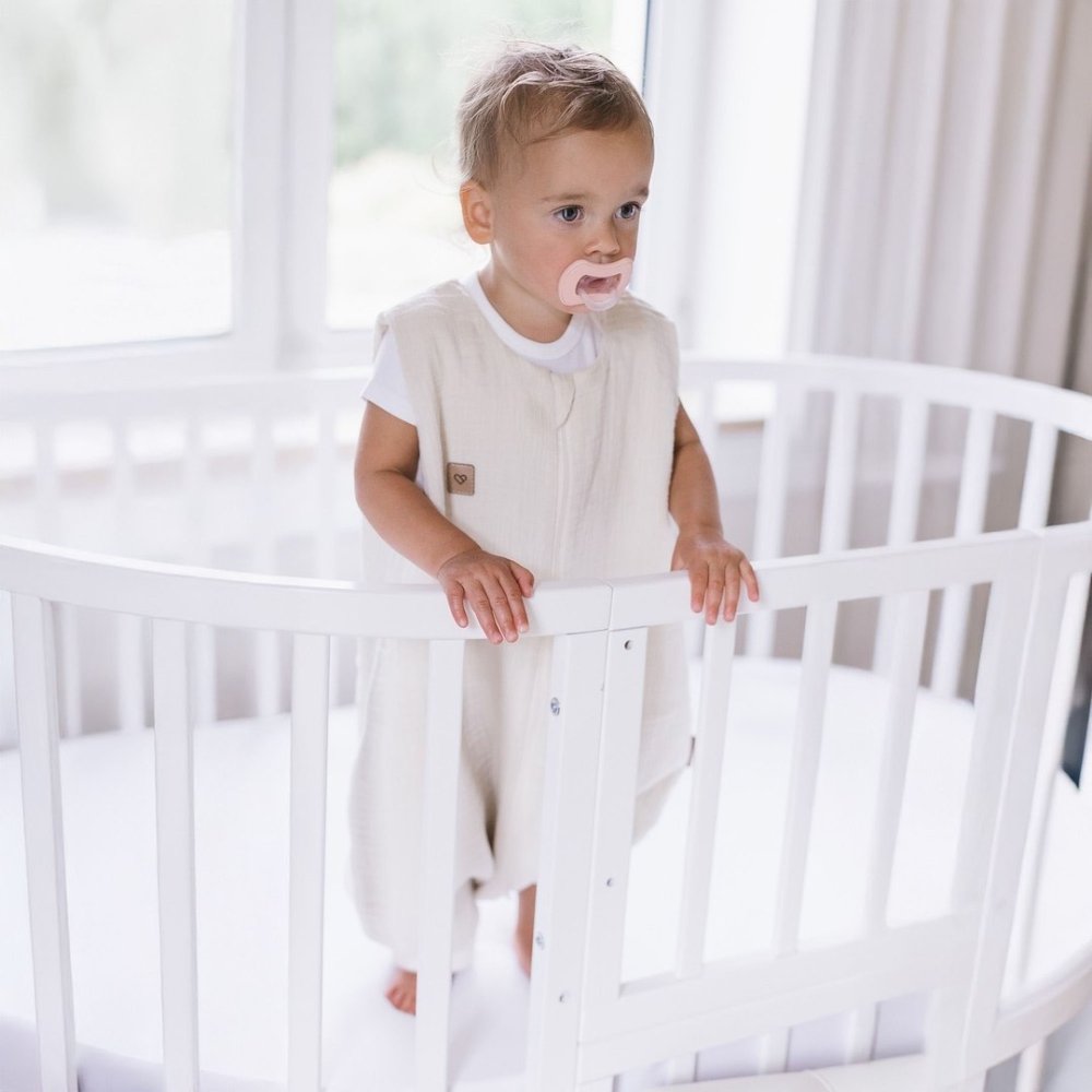 Sleeping bag with legs muslin 2,5 TOG Malaga 1-2y vanilla