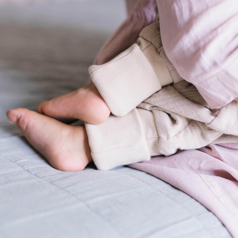 Sleeping bag with legs muslin 2,5 TOG Malaga 2-4y beige