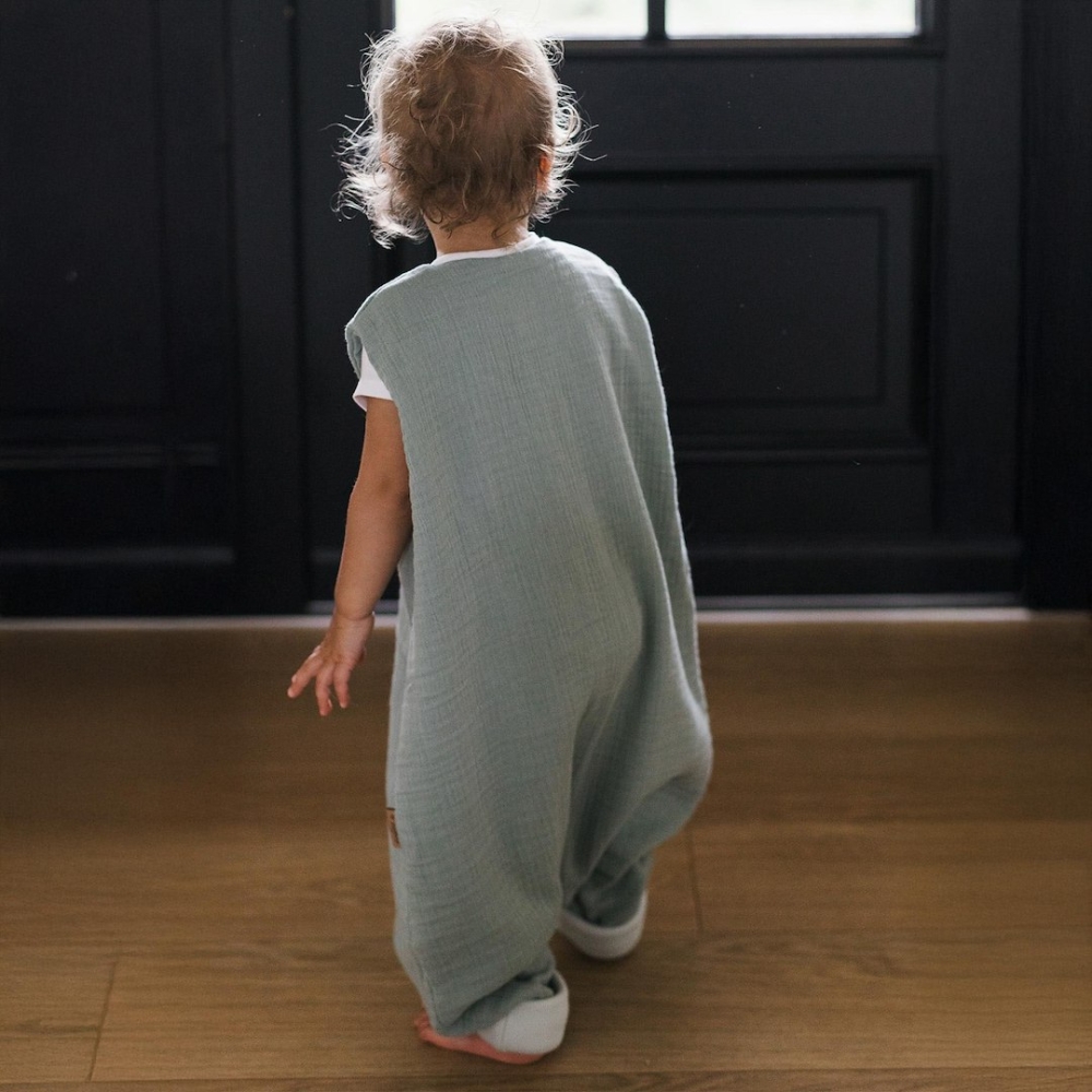 Sleeping bag with legs muslin 2,5 TOG Malaga 2-4y mint
