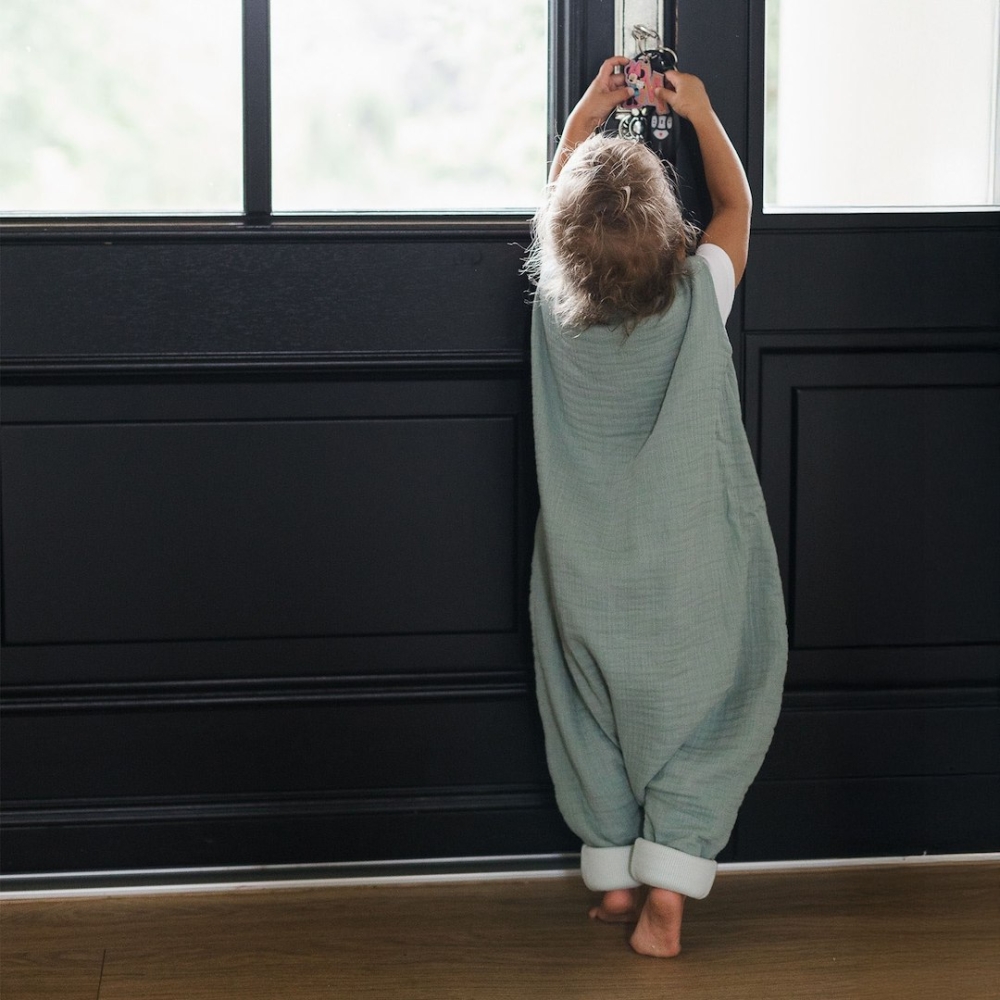 Sleeping bag with legs muslin 2,5 TOG Malaga 2-4y mint