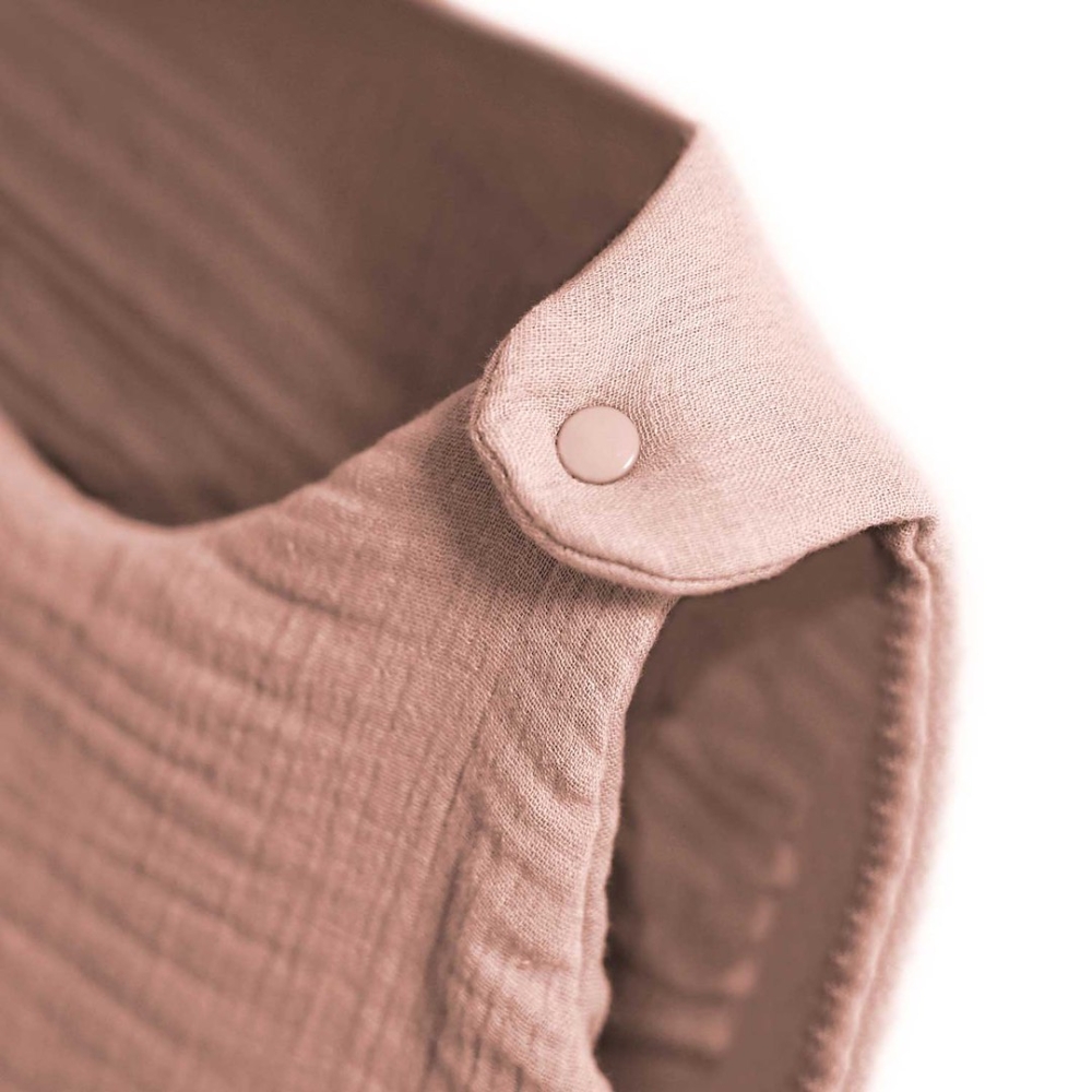 Sleeping bag muslin 2,5 TOG Malaga 6-12m baby pink