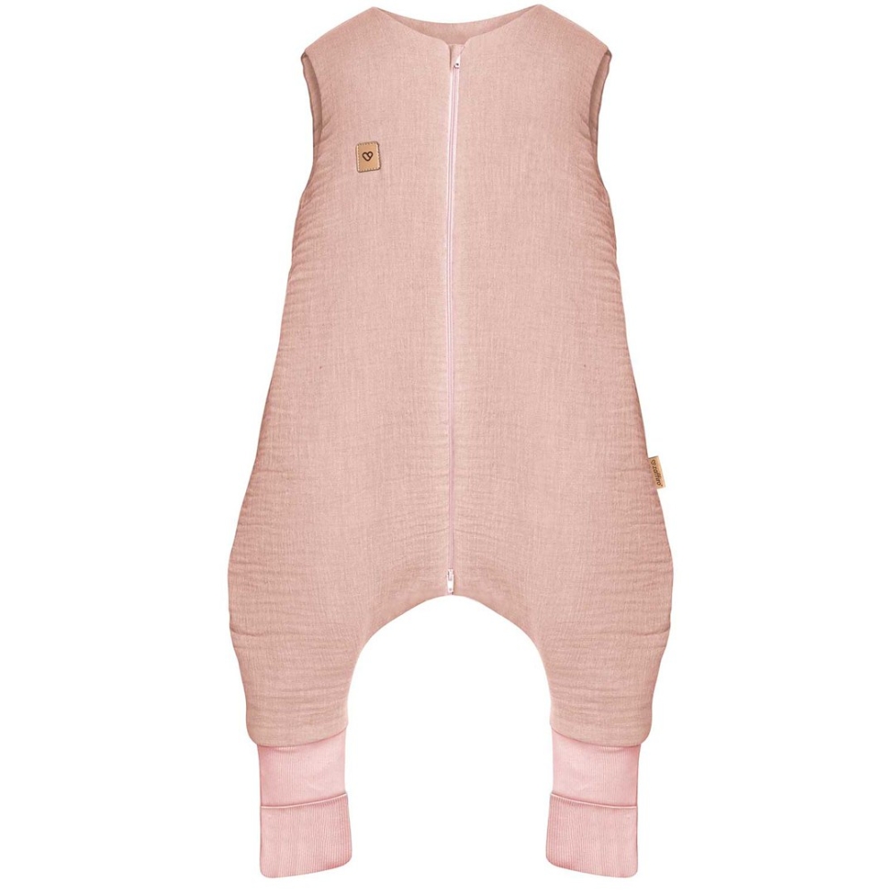 Sleeping bag with legs muslin 2,5 TOG Malaga 2-4y baby pink