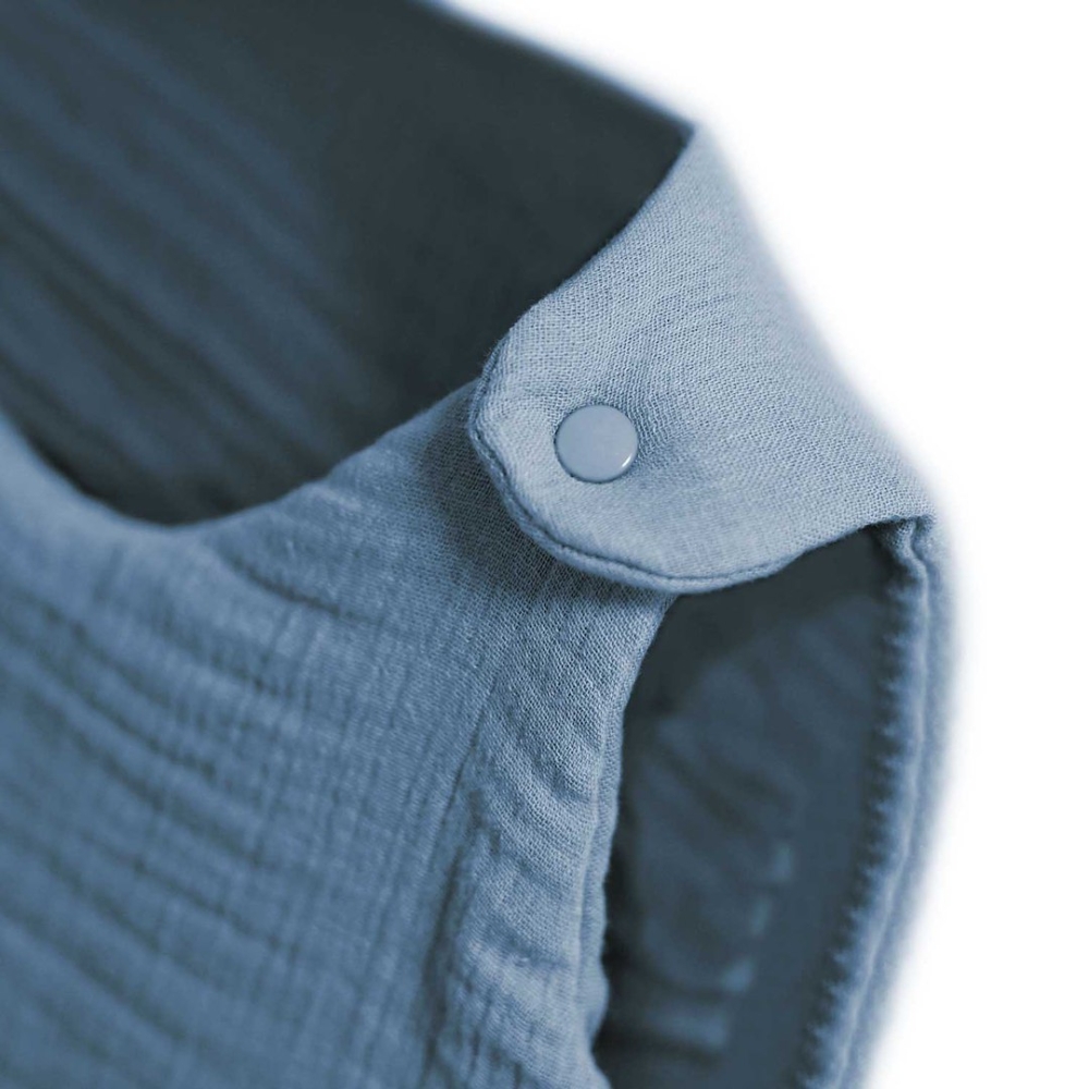 Sleeping bag muslin 2,5 TOG Malaga 0-6m baby blue