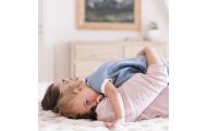 Sleeping bag with legs muslin 2,5 TOG Malaga 1-2y baby blue