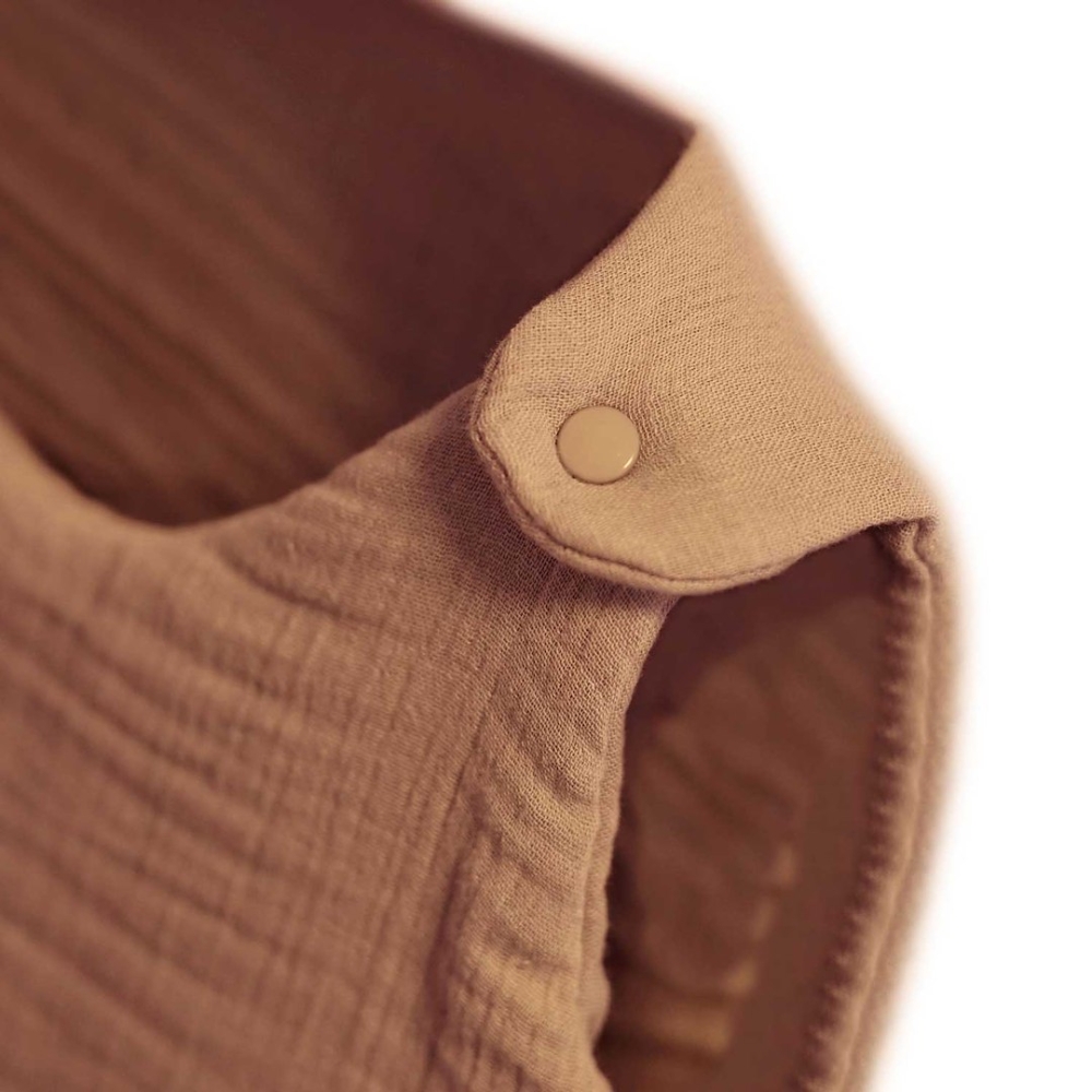 Sleeping bag muslin 2,5 TOG Malaga 0-6m toffee