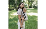 Kūdikių nešioklė „BabyGrow Roma“, smėlio spalvos-Judėjimui, Kūdikių nešioklės-e-vaikas
