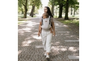 Kūdikių nešioklė „BabyGrow Roma“, smėlio spalvos-Judėjimui, Kūdikių nešioklės-e-vaikas