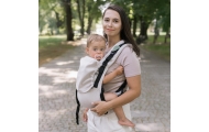 Kūdikių nešioklė „BabyGrow Roma“, smėlio spalvos-Judėjimui, Kūdikių nešioklės-e-vaikas