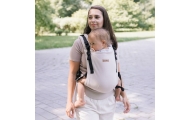 Kūdikių nešioklė „BabyGrow Roma“, smėlio spalvos-Judėjimui, Kūdikių nešioklės-e-vaikas