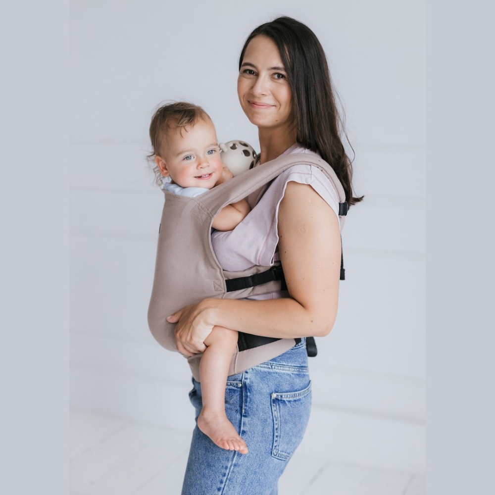 Kūdikių nešioklė „BabyFlow Roma latte“-Judėjimui, Kūdikių nešioklės-e-vaikas